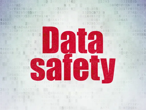 Bilgi kavramı: veri güvenliği dijital veri kağıt arka plan üzerinde — Stok fotoğraf
