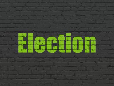 Siyasi konsept: Seçimler arka planda