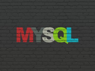 Veritabanı kavramı: Mysql duvar arka plan üzerinde