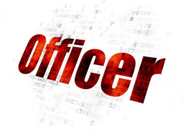 Hukuk kavramı: Dijital arkaplan memuru