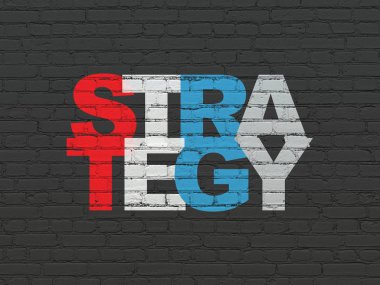 Finans kavramı: Duvar arkaplanındaki strateji