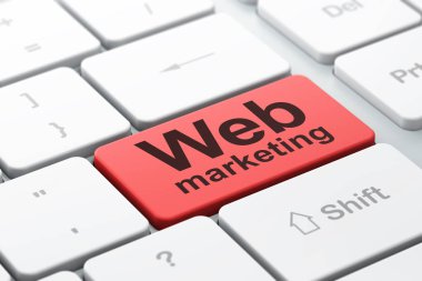 Web Tasarım: bilgisayar klavye arka plan Web Pazarlama