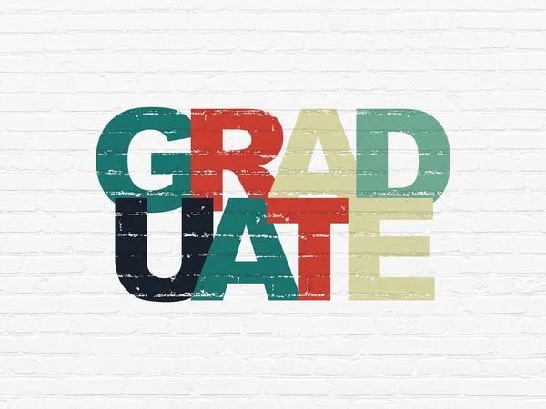 Eğitim kavramı: duvar zemin üzerine yüksek lisans