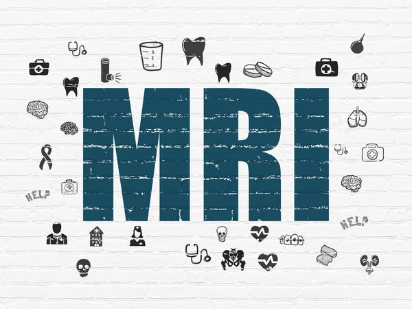 Sağlık kavramı: Mr duvar arka plan üzerinde