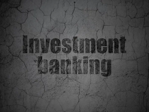 Banking konceptet: Investment Banking på grunge vägg bakgrund — Stockfoto