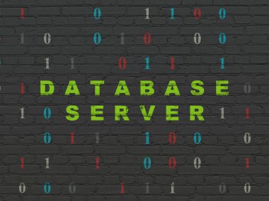 Yazılım kavramı: duvar arka plan veritabanı sunucusunda