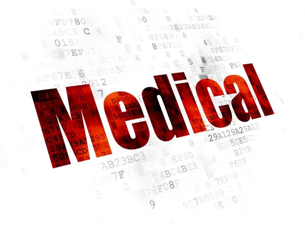 Health concept: Medical on Digital background — Stock Photo, Image