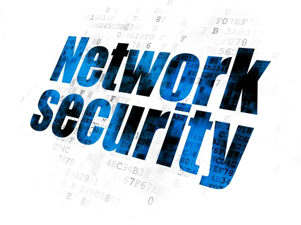 Privacy concept: Network Security on Digital background — Stock Photo, Image