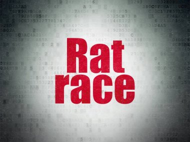 Ekonomi kavramı: keşmekeş dijital veri kağıt arka plan üzerinde