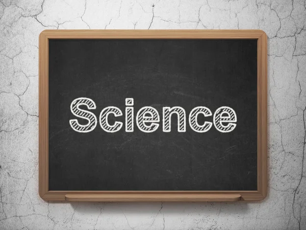 Science concept: Science on chalkboard background — Stock Photo, Image