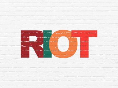 Politika kavramı: duvar zemin üzerine isyan