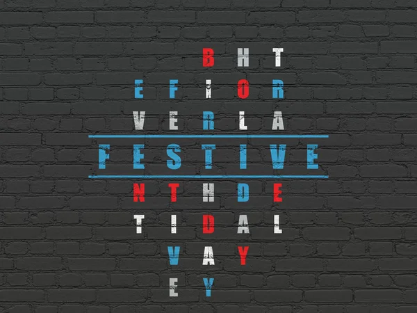 Eğlence, kavram: Bulmaca içinde şenlikli