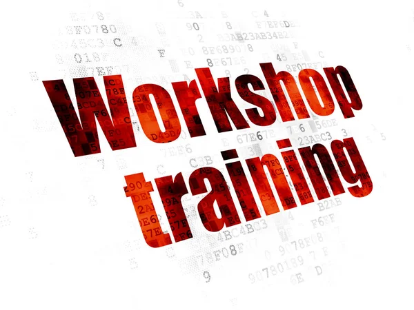 Eğitim kavramı: dijital arka plan atölye Eğitim