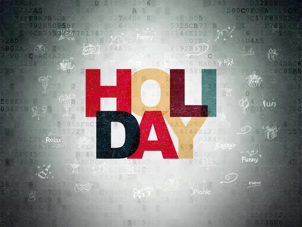 Entretenimiento, concepto: Holiday on Digital Data Paper background —  Fotos de Stock