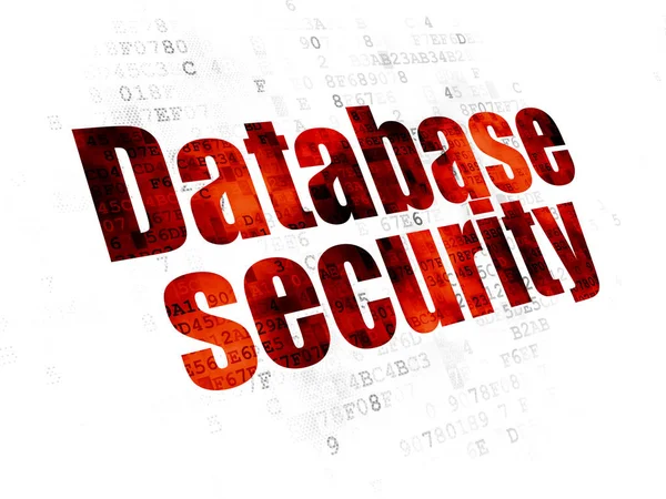 Privacy concept: Database Security on Digital background — Stock Photo, Image