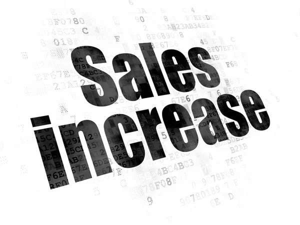 Advertising concept: Sales Increase on Digital background — Stock Photo, Image