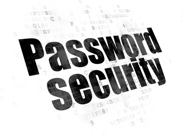 保護の概念: デジタル背景でパスワードのセキュリティ — ストック写真