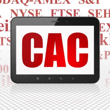 Borsa endeksler kavramı: Cac ekranda Tablet bilgisayarınızla