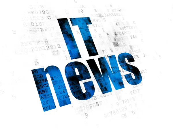 News concept: IT News on Digital background