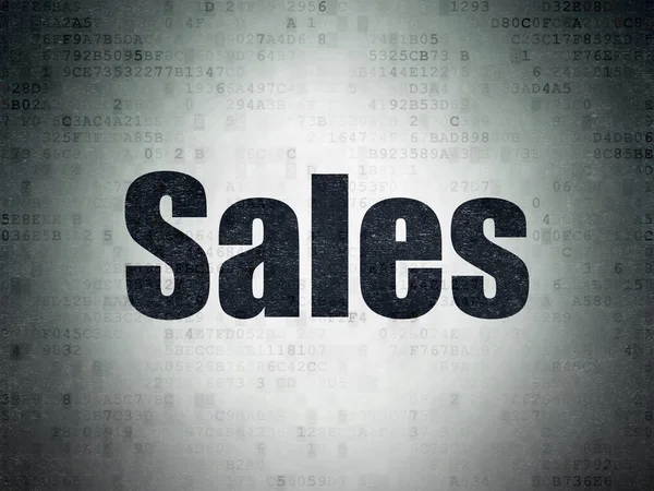 Reklamkoncept: försäljning på Digital Data papper bakgrund — Stockfoto