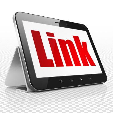 Web geliştirme kavramı: Tablet bilgisayar bağlantısını ekran ile