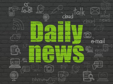 Haber konsepti: Duvarda Daily News