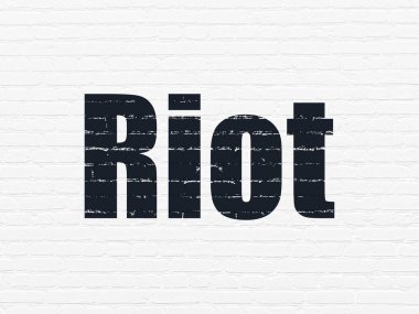 Siyasi kavram: duvar zemin üzerine isyan