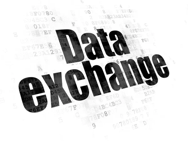 Data concept: Data Exchange on Digital background — Stock Photo, Image