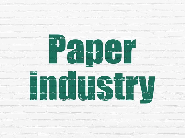 Manufacuring koncepció: a háttér papíripar — Stock Fotó