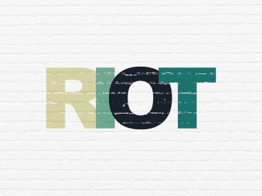 Siyasi kavram: duvar zemin üzerine isyan