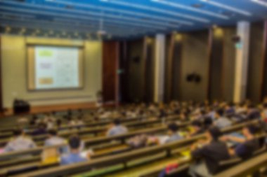 iş toplantı konferans eğitim öğrenme koçluk seyirci kavramı, bulanık arka plan