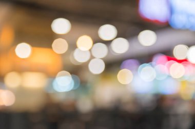 Alışveriş Merkezi, bulanık bokeh arka plan bulanık.