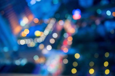 Soyut Bokeh renk açık renkli, kopya alanı bulanık.