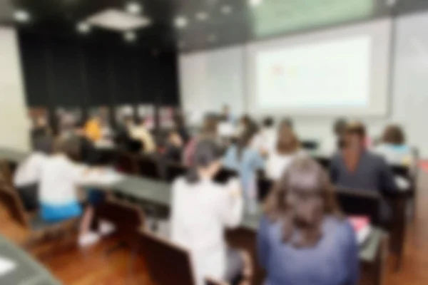 Verschwommener Hintergrund, Business Meeting Konferenz Training Learning Coaching-Konzept. — Stockfoto