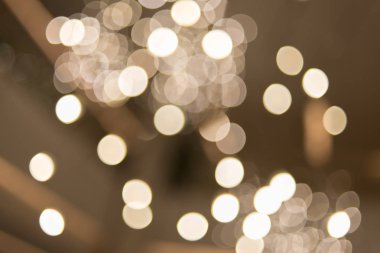 ışıklar, kar, Noel ve yeni yıl tema arka plan bokeh ile altın arka burred plan defocused