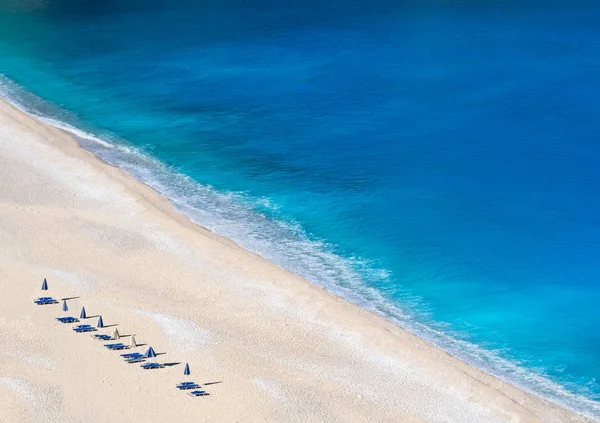 Myrtos beach är vacker — Stockfoto