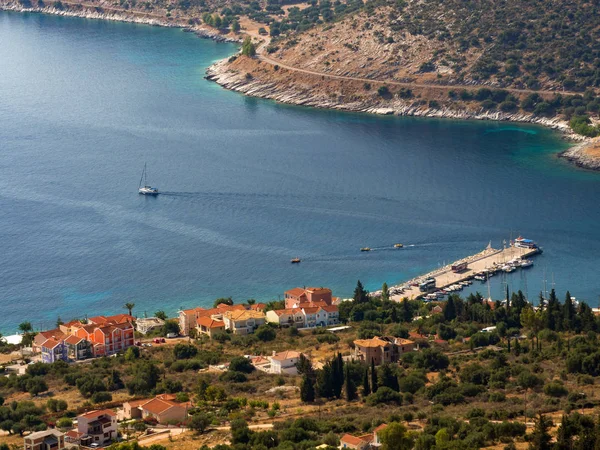 Deniz kenarı tatil köyü — Stok fotoğraf