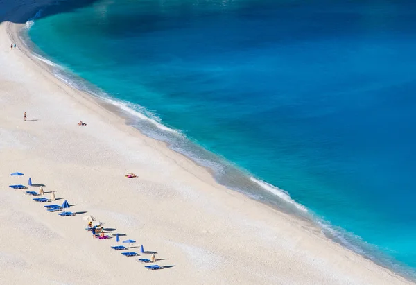 Magnifik strand på Joniska havet — Stockfoto
