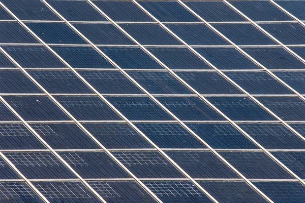 Solar panel on a roof — Stock Photo, Image