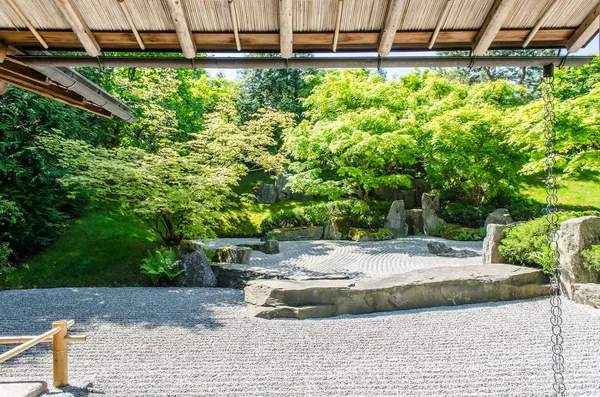 Japanes zen jardim — Fotografia de Stock