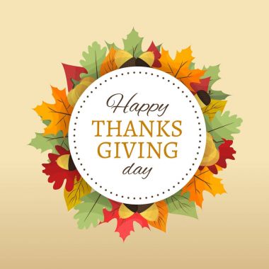 Şükran günü arka plan