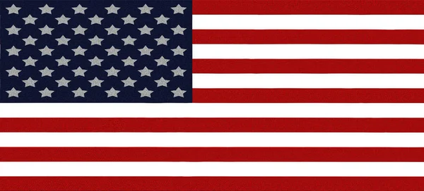 Vlag van de Verenigde Staten Amerika — Stockfoto