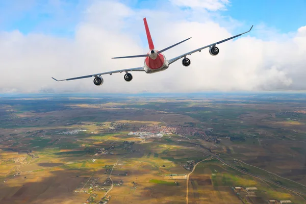 Plane in the sky flight travel transport airplane background sun