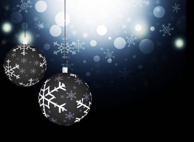 Noel arka plan kırmızı altın mavi süslemeleri bulanıklık metin yıldız sarı yıldız geyik kalp kar için yer 