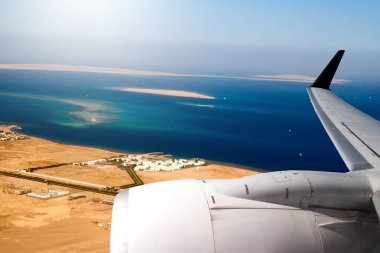 Uçak uçuş dağ seyahat