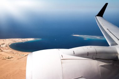 Uçak uçuş dağ seyahat