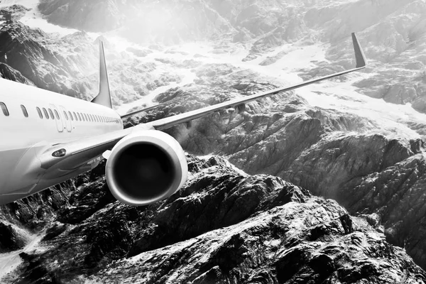 Cesta Letadlem Mountain Flight — Stock fotografie