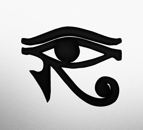 Olho Horus Símbolo Egípcio — Fotografia de Stock