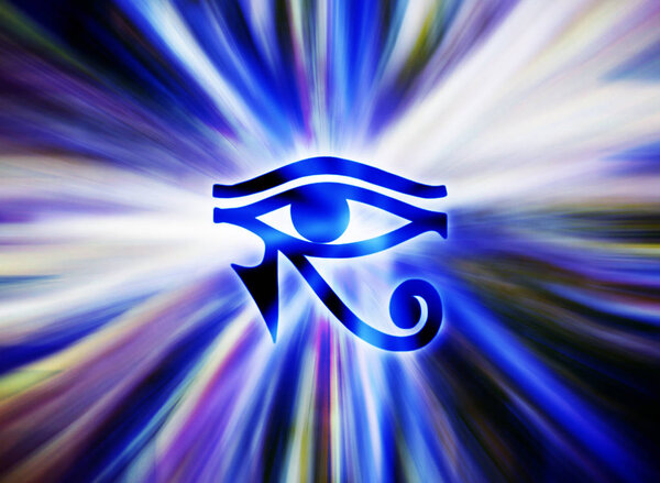 Eye of horus egyptian symbol 