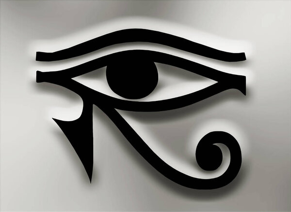 Eye of horus egyptian symbol 